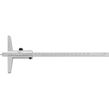 Posuvný hloubkoměr měřicí kolík 200mm 1/50 fortis
