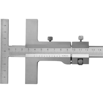 Rýsovací posuvné měřítko s jemným nastavením 500 mm fortis