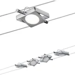 Paulmann 94107 - SADA 4xLED/4,3W Bodové svítidlo do lankového systému MAC 230V