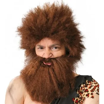 Karnevalová paruka Paruka s vousy BARBAR - Nejvýhodnější