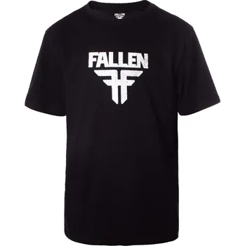 Pánské tričko FALLEN triko - Insignia Tee Black White (BLACK/WHITE)