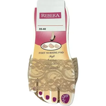 Dámské punčochy Dámské špičky Rebeka IV - 35-40 / tělová bledá (light natural)