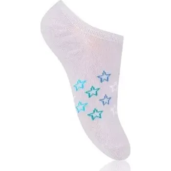Dětské ponožky Bamboo Stars - 26-28 / silver