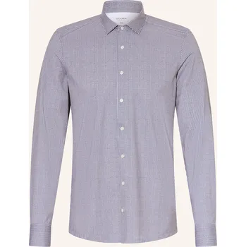 Pánská košile Olymp Pánská Žerzejová Košile Level Five Body Fit, tmavě...