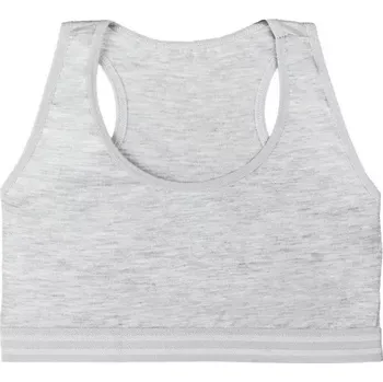 Dámská móda Dívčí top /podprsenka - 140 / světle šedý melír