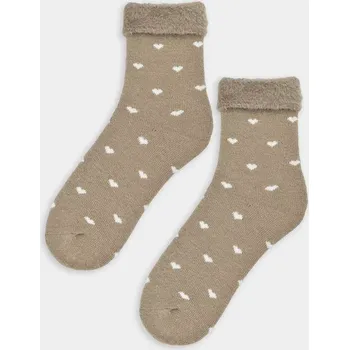 Dámské ponožky Dámské ponožky SB137 - 36-41 / hnědá