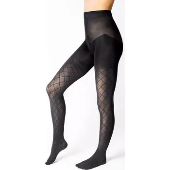 Dámské punčochy Dámské punčocháče Alessia 50 DEN - 5 (XL) / černá