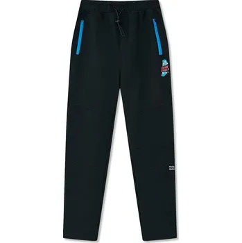 Chlapecké kalhoty Chlapecké softshellové kalhoty Wolf & Wolfie s fleecem B2596 černé