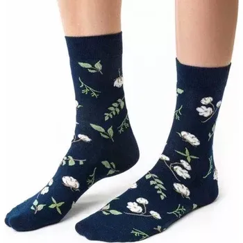 Dámské ponožky Dámské ponožky Bavlník - 35-37 / tmavě modrá