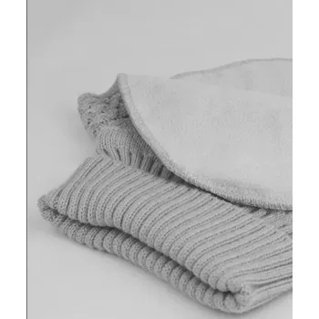 Nákrčník Dívčí pletený nákrčník GZ008 - Uni / světle šedá