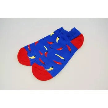 Dámské ponožky Dámské ponožky Papričky D - 37-41 / modrá