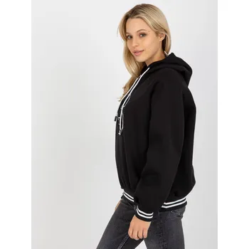 Dámská mikina RELEVANCE Mikina -RV-BL-8372.04P Barva: Černá, Velikost: UNI