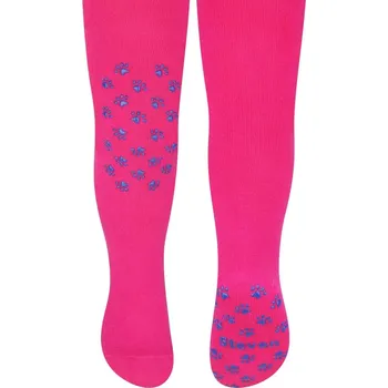 Dámské punčochy Kojenecké protiskluzové punčochy Labky - 92-98 / malinová