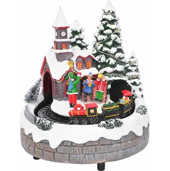 Betlém OMAXI Vánoční dekorace na stůl Vícebarevný 16 x 16 x 19 cm Pryskyřice 362834