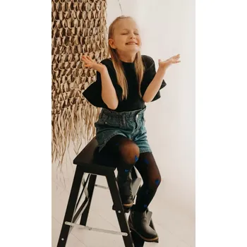 Dámské punčochy Dívčí punčochy Bluey 40 DEN - 140-146 / černá