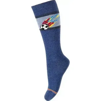 Dámská móda Chlapecké podkolenky s míčem - 30-32 / jeansová