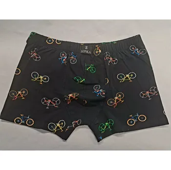 Boxerky Pánské boxerky Bike - L / černá (02)
