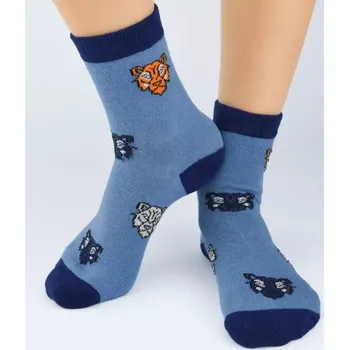 Chlapecké oblečení Chlapecké ponožky Tygr N - 23-26 / modrá