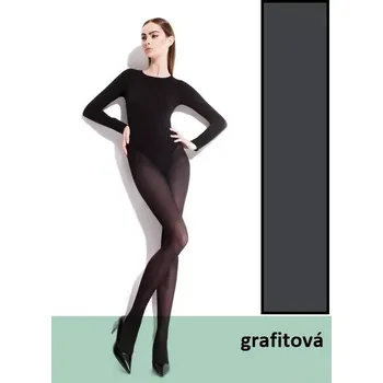 Dámské punčochy Dámské punčocháče Paula 40 DEN - 4 (L) / grafitová