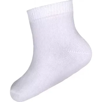 Dámské punčochy Dětské ponožky Unicolor - 3-6 mesiacov / bílá