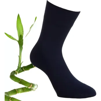 Dospělé bambusové ponožky 43033 - 35-38 / tmavě modrá