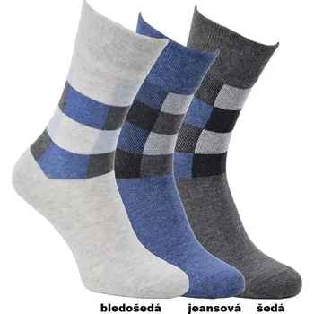 Pánské ponožky Pánské ponožky Elon - 39-42 / jeansová