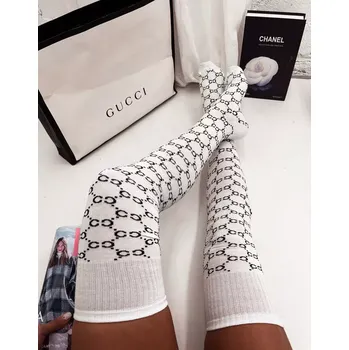 Dámské punčochy Dámské nadkolenky CC - Uni / bílá