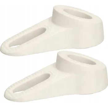 Odporový doraz dveří - 2 ks - Barva bílá - bílá