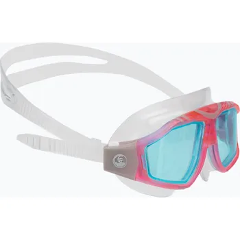 Vodní sport Dětská plavecká maska AQUASTIC Mako Jr růžová