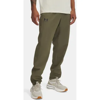 Pánské kalhoty Under Armour Pánské Pánské sportovní kalhoty Under Armour UA Rival Wvn Windbreaker Pn Zelená L (2923933)