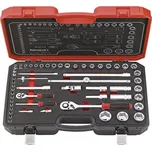 Sada nástrčných klíčů 1/4" a 1/2" 55 ks format