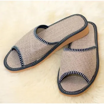 Dámské pantofle Dámské pantofle lněné 37