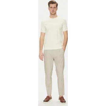 Pánské oblečení JOOP! Jeans Chino kalhoty 15 JJF-100Lead2 30046561 Béžová Loose Fit 32_32