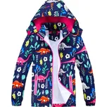 Dětská jarní/podzimní šusťáková bunda KUGO B2866 dino vel.104