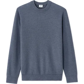 Pánský svetr Celio Svetr Bepic s kulatým výstřihem 1171674 Tmavě modrá L