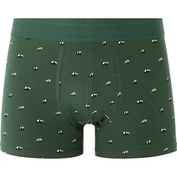 Pánské oblečení Celio Boxerky Mibopanda 1170686 Khaki S