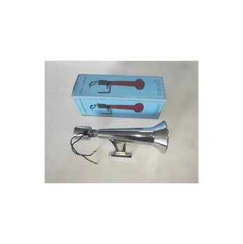 Houkačka Turecká píšťala chrom 12-24V, 235mm