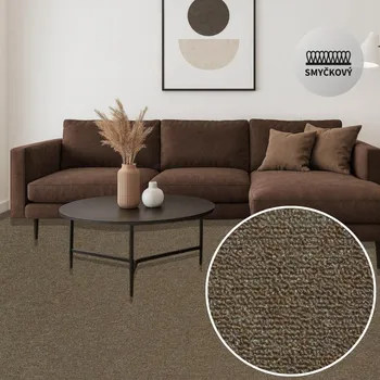 Koberec Metrážový koberec Breno RAMBO-BET 93 Označení šíře role: 4 m