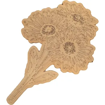 Dary dřeva Květiny k domalování