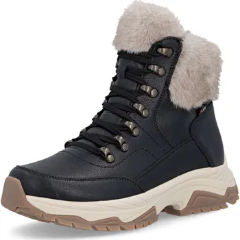 Dámské kozačky Dámská kotníková obuv RIEKER W3971-00 černá W5 39