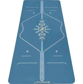 podložka na cvičení Podložka na jógu Liforme Yoga Mat Cosmic Moon blue / modrá