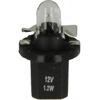 Přídavný světlomet Žárovka s objímkou 12V W1,2W Hart /10ks HMB8501CL HART