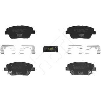 Brzdová destička Brzdové destičky přední Optima 1.7DT 11- HART