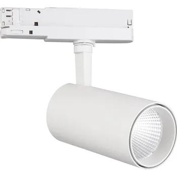 Nástěnné svítidlo Mantra 3F Fiji, výkonný LED reflektor 40W 3000K 38°, bílá, průměr 8,5cm