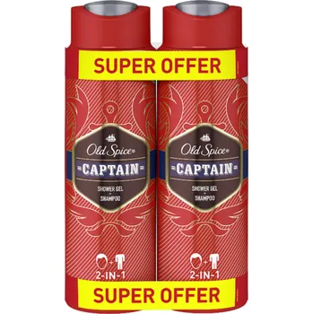 Sprchový gel OLD SPICE SPRCHOVÝ GEL CAPTAIN 2X400 ML