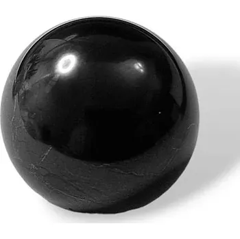 Šungitová koule leštěná, průměr 6 cm