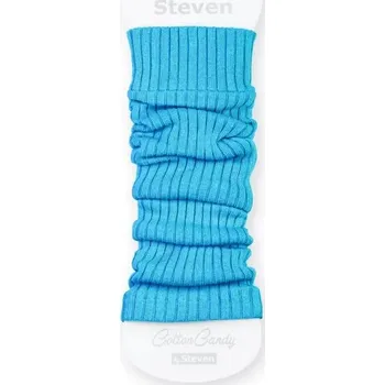 Štulpny Dětské bavlněné štulpny 043 - tyrkysová