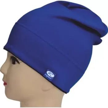 Čepice Jednobarevná čepice dlouhá - 48-50 / modrá