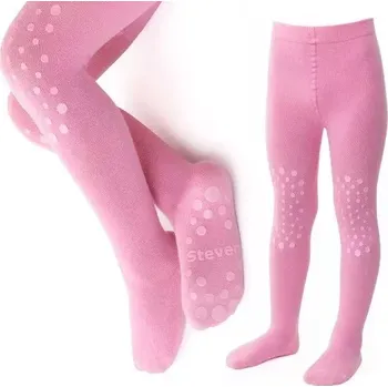 Dámské punčochy Kojenecké protiskluzové punčocháče Bublinky - 80-86 / růžová