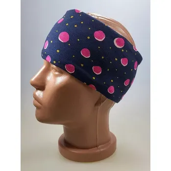 Čelenka Rings and Dots - 48-50 / tmavě modrá